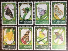 Grenada Grenadines 1993 Butterflies MNH - Farfalle