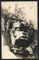 Foto-AK Hieflau, Eisenbahnkatastrophe Im Jahr 1924  - Autres & Non Classés