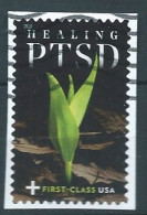 VEREINIGTE STAATEN ETATS UNIS USA 2019 HEALING PTSD USED ON PAPER SN B7 MI 5665 YT SP7 SG 6042 - Used Stamps