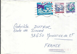 YOUGOSLAVIE Ca. 1989: LSC Pour Monestier (France) - Briefe U. Dokumente