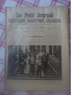 Petit Journal Militair Maritim Colon 135 Couronne Norvège Saumur Auto Fusil Cei-Rigotti Preussen Algérie Chalan Pompiers - 1900 - 1949