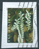 VEREINIGTE STAATEN ETATS UNIS USA 2020 WILD ORCHIDS: MARSH LADY'S TRESSES F USED ON PAPER SC 5449 MI 5677 YT 5296 - Used Stamps