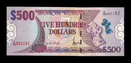 Guyana 500 Dollars 2000 Pick 34a Sc Unc - Guyana