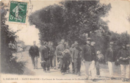 17-ILE-DE-RE- SAINT-MARTIN- UN CONVOI DE FORCATS ARRIVANT DE LA ROCHELLE - Ile De Ré