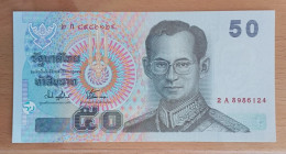 Thailand 50 Baht 2004 UNC Signature 74 - Thaïlande