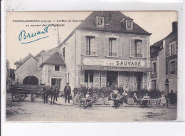 CHATEAURENARD: L'hôtel Du Sauvage Au Moment Des Villegiatures - Très Bon état - Autres & Non Classés