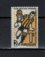 Uruguay 1968 Football Soccer, Penarol FC Stamp MNH - Club Mitici