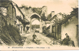 46 - ROCAMADOUR - L'Hospitalet - Porte Antique - Animée - Rocamadour