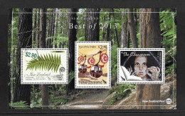 New Zealand 2013 MNH Best Of 2013 - (1 Sheet Sg 3433, 3427, 3439) - Nuovi