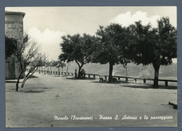 °°° Cartolina - Morolo Piazza S. Antonio E La Passeggiata - Viaggiata °°° - Frosinone