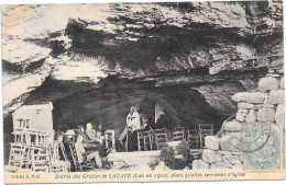 46 - Entrée Des Grottes De LACAVE En 1902 - Animée - Lacave