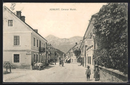 AK Admont, Gasthof Zum Buchbinder, Unterer Markt  - Autres & Non Classés