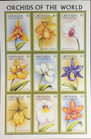 Grenada Grenadines 1997 Orchids Flowers Sheetlet MNH - Orchids