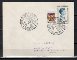 France 1961 Football Soccer Commemorative Cover - Lettres & Documents
