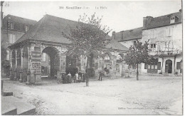 46 - SOUILLAC - La Halle - Animée - Souillac