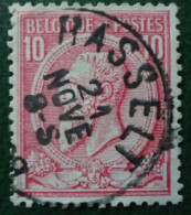 BELGIQUE N°46 Oblitéré - 1884-1891 Leopold II