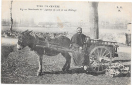 46 - Type Du Centre - Marchande De Légumes Du Lot Et Son Attelage D'ane - Sonstige & Ohne Zuordnung