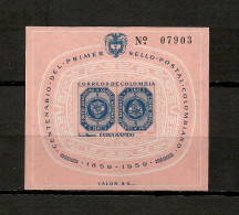 Colombia  1960  .-   Y&T  Nº   17   Block   ** - Colombia