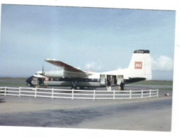 POSTCARD   PUBL BY FLIGHTPATH  LTD EDITITION OF  250  B.E.A HERALD   AIRCRAFT NO FP 235 - 1946-....: Era Moderna