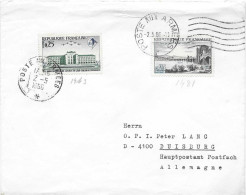 Postzegels > Europa > Frankrijk > 1945-.... > 1950-1959 > Brief Met No. 1463 En 1483 (17419) - Storia Postale