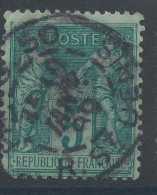 Lot N°83333   N°75, Oblitéré Cachet à Date De PARIS 50 "R.St DENIS", Défauts - 1876-1898 Sage (Type II)