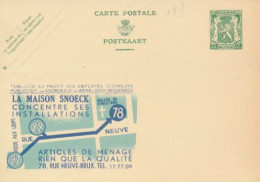 BELGIUM PPS 30C GREEN "SCEAU D'ETAT" SBEP 5 PUBLIBEL 193 SNOECK UNUSED - Werbepostkarten