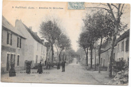 46 - PAYRAC - Avenue De Gourdon - Animée - Autres & Non Classés