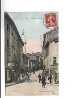 CPA DPT69THIZY , GRANDE RUE En 1909! - Thizy