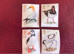 ANGLETERRE 1989 GB 4 V Neuf ** MNH Mi 1185 A 1188 Ucello Oiseau Bird Pájaro Vogel GREAT BRITAIN - Storks & Long-legged Wading Birds