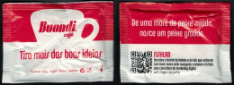 Portugal Sachet Sucre Sugar Bag Buondi Tira Mais Das Boas Ideias De Uma Maré De Peixe Miúdo .... - Sugars