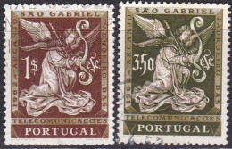 Portugal, 1962, 915/16, Used Oo, Erzengel Gabriel. - Neufs