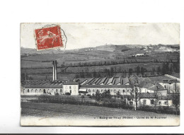 CPA DPT69 BOURG DE THIZY , USINE DE M. FOURNIER En 1907! - Thizy