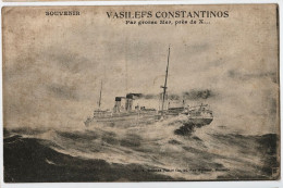 MARINE DE GUERRE - CPA -  "VASILEFS CONSTANTINOS" - Warships