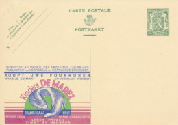 BELGIUM PPS 30C GREEN "SCEAU D'ETAT" SBEP 5 PUBLIBEL 199 FOURRUREN KINDERS DE MAREZ UNUSED - Publibels