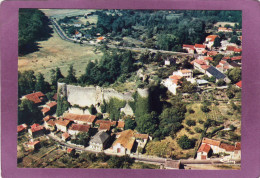 86  GENÇAY Vue Aérienne  Les Ruines Du Vieux Château  XIIIe Et XIVe S. - Gencay