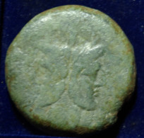 28 -   BONITO  AS  DE  JANO - SERIE SIMBOLOS -  CRECIENTE - MBC - Republiek (280 BC Tot 27 BC)