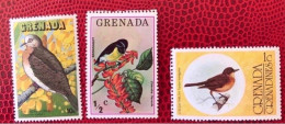 Grenada Grenadines 1976 1992 Wild Birds Lot De 3 V Neuf ** MNH Mi 2500 151 YT 646 Birds Vogel Oiseaux Aves - Autres & Non Classés