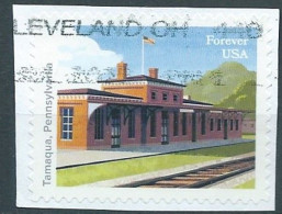 VERINIGTE STAATEN ETATS UNIS USA 2023 HISTORIC RAILROAD STATIONS: TAMAQUA, PENNSYLVANIA MI 6018 SN 5761 YT 5624 - Used Stamps