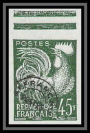 France Préoblitere PREO N°117 Coq Gaulois (french Rooster) Non Dentelé ** MNH (Imperf) - 1951-1960