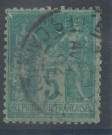 Lot N°83338   N°75, Oblitéré Cachet à Date De PARIS_81 "R. DES CAPUCINES" - 1876-1898 Sage (Type II)