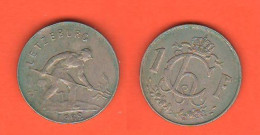 Luxemburg 1 Franc 1962 Letzeburg Nickel Coin - Luxembourg