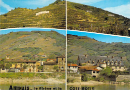 69 - Ampuis - Le Rhône Et La Côte Rotie - Multivues - Autres & Non Classés