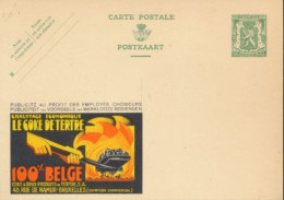 BELGIUM PPS 30C GREEN "SCEAU D'ETAT" SBEP 5 PUBLIBEL 205 COKE DE TERTRE UNUSED - Werbepostkarten