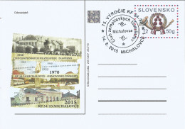 CDV 245 Slovakia Post Horn Michalovce Stamp Collectors Club 2015 - Post