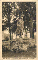 CPA France Paris La Statue Du President Georges Clemenceau - Altri Monumenti, Edifici