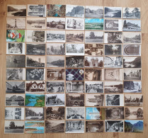 Europe 70 Postcards Lot Unused - 5 - 99 Postcards