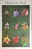 Grenada Grenadines 1998 Orchids Flowers Sheetlet MNH - Orchidées
