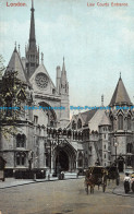R075380 London. Law Courts Entrance. Klio Post Card - Other & Unclassified