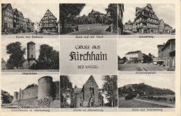 3575 KIRCHHAIN, Gruss Aus....8 Ansichten, 1955 - Kirchhain