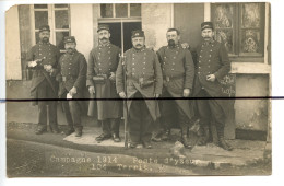 Carte Photo. CPA. D03 . YZEUR. Soldats Du 104 Eme Qui Posent Pour La Photo. Campagne 1914 - Other & Unclassified